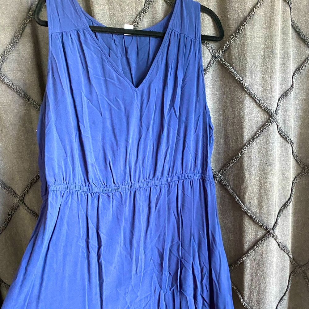 Old Navy, navy blue sleeveless dress